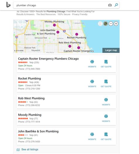 What is a local search engine and how is it different from a normal .